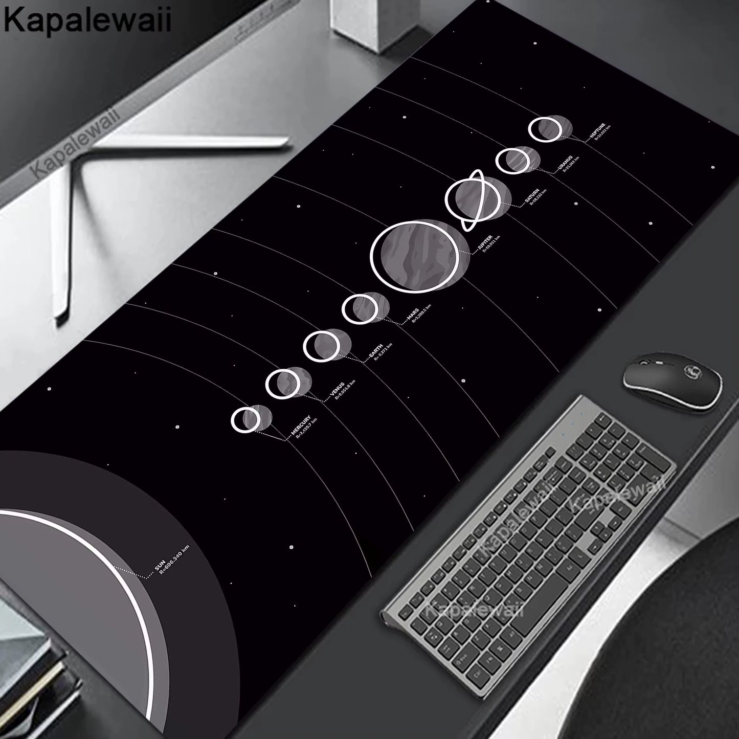 Extended Mouse Pad Big Gaming Mouse Pad Rubber Mouse Mat Gaming Speed Keyboard Pads Office Rubber Desk Mat Gaming Mats 900X400Mm